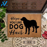 Golden Retriever Hope You Like Dog Hair Funny Indoor And Outdoor Doormat Warm House Gift Welcome Mat Birthday Gift For Dog Lovers
