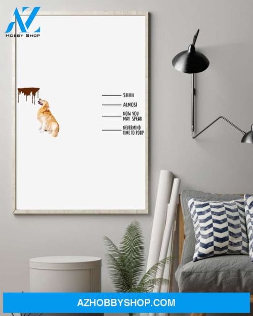 Golden Retriever You May Speak Dog Mom Canvas And Poster Wall Decor Visual Art