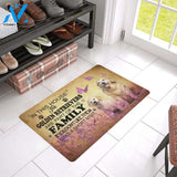 Golden Retrievers Are Part Of The Family Doormat Indoor And Outdoor Mat Entrance Rug Sweet Home Decor Housewarming Gift Gift For Friend Family Stem Feminist