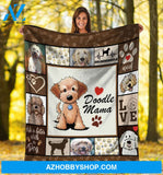 Goldendoodle Dog Lover Doodle Mama Blanket Gift For Dog Lovers Birthday Gift Home Decor Bedding Couch Sofa Soft and Comfy Cozy