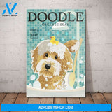 Goldendoodle Dog Organic Soap Company Canvas Wall Art, Wall Decor Visual Art