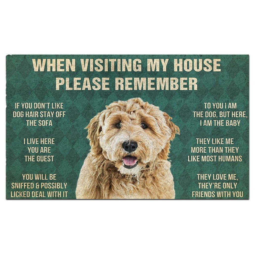 Goldendoodle's Rules Doormat