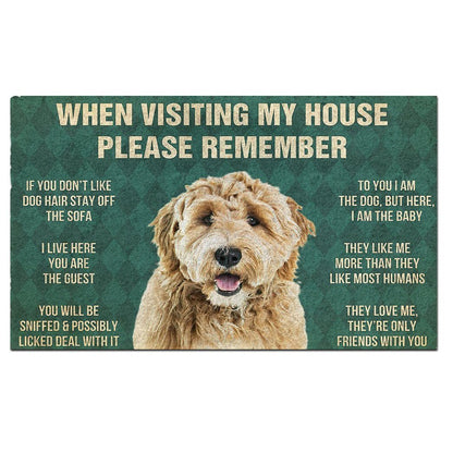 Goldendoodle's Rules Doormat