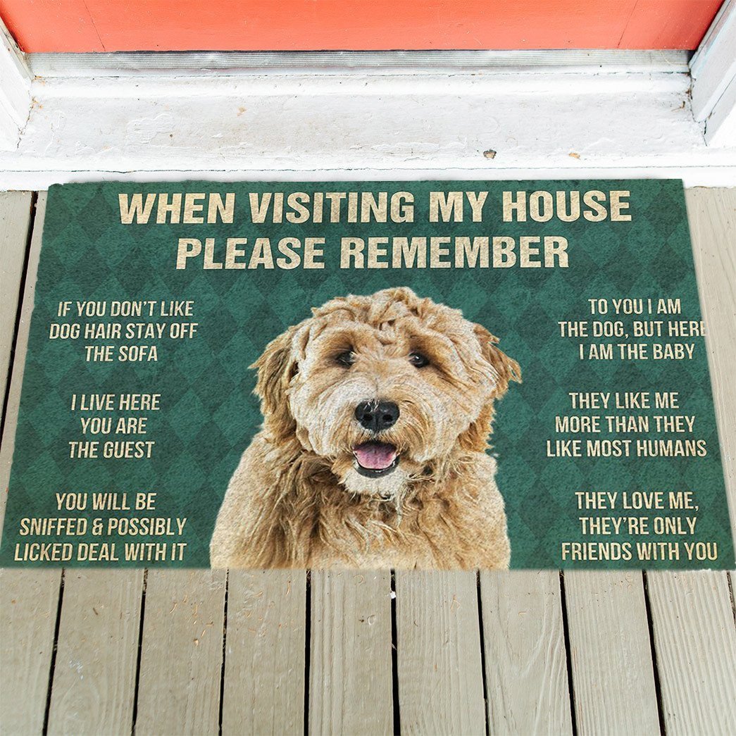 Goldendoodle's Rules Doormat