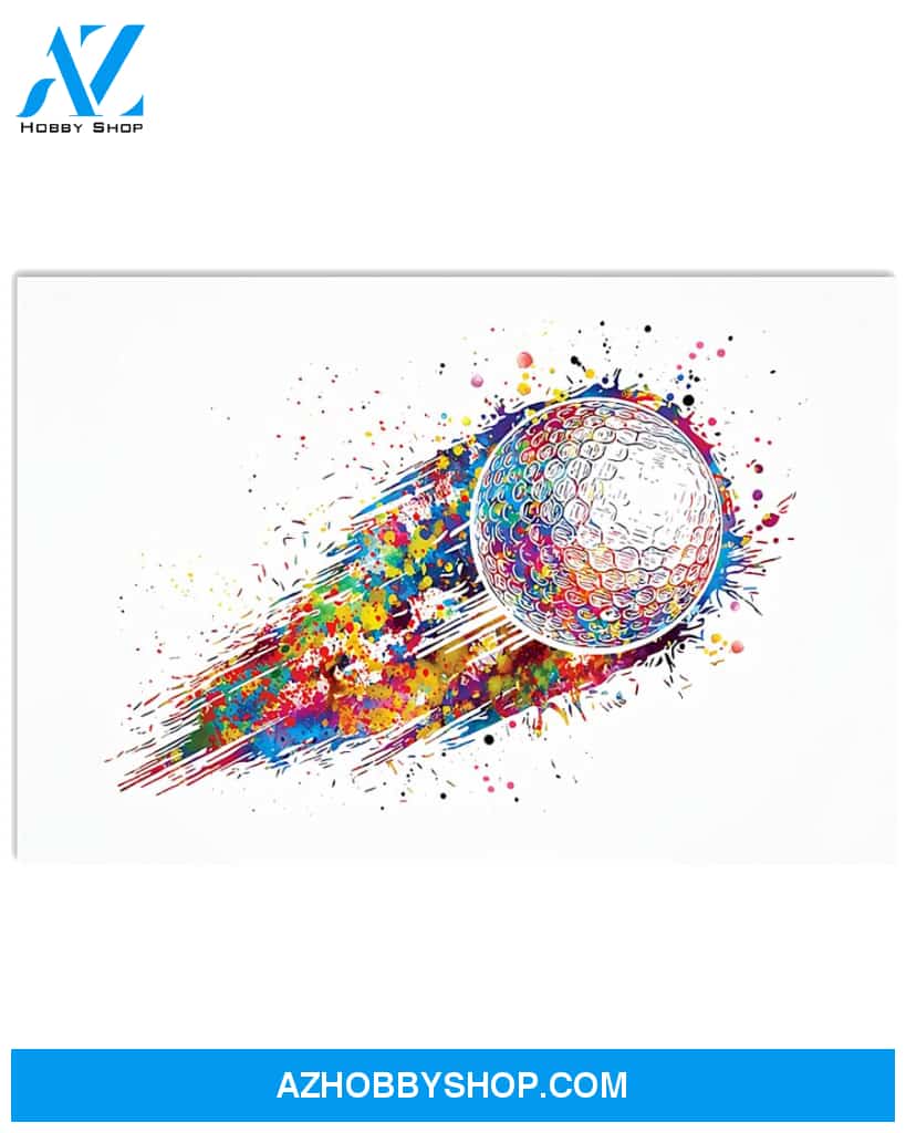 Golf Ball Poster Wall Decor