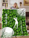 Golf Camo Background Live Love Play Blanket Gift For Golf lovers Birthday Gift Home Decor Bedding Couch Sofa Soft and Comfy Cozy