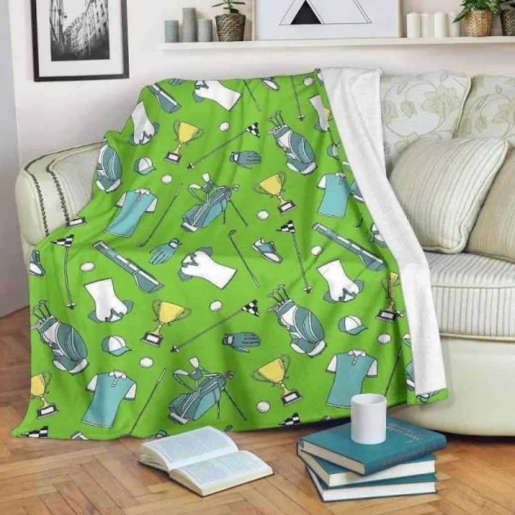 Golf Green Blanket