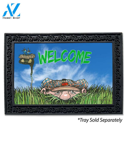 Golf Welcome Doormat - 18" x 30"