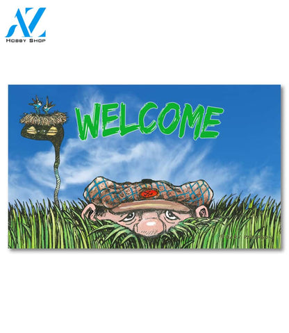 Golf Welcome Doormat - 18" x 30"