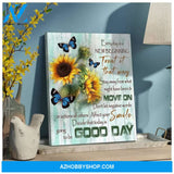 Good Day Butterfly Wall Art Canvas