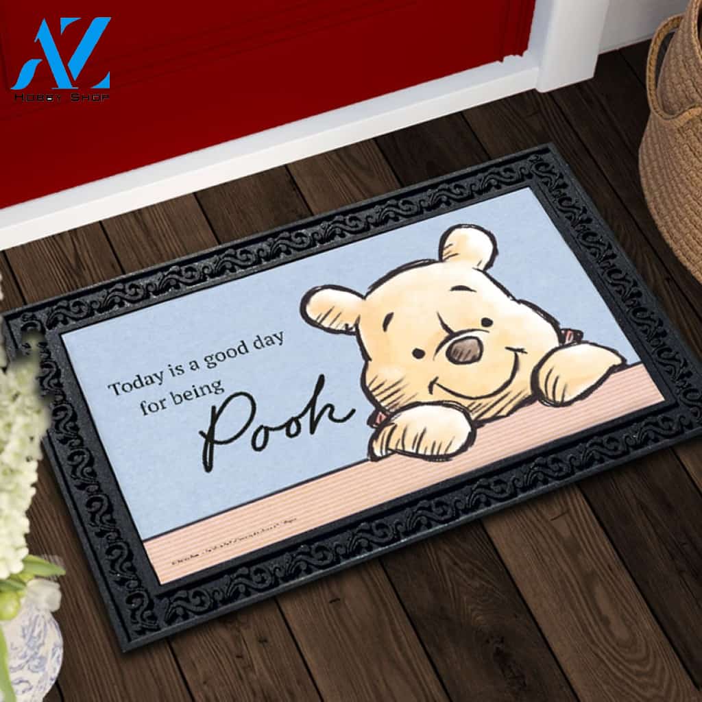 Good Day for Being Pooh Doormat - 18" x 30"