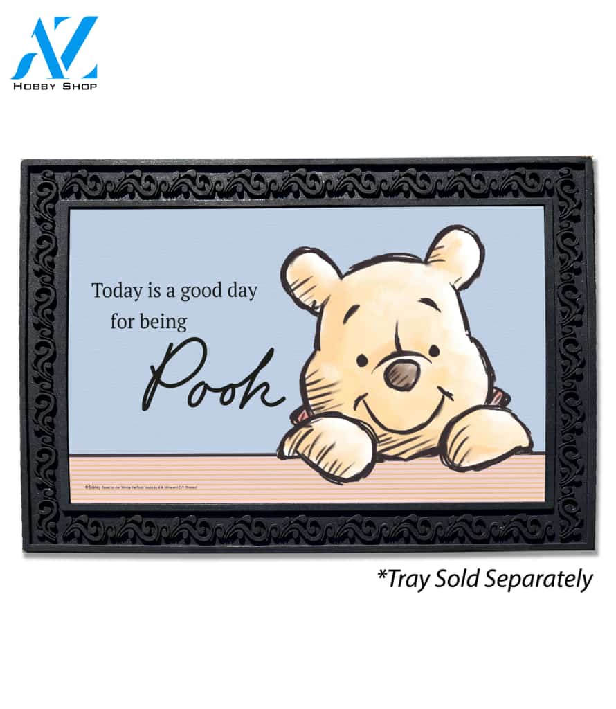 Good Day for Being Pooh Doormat - 18" x 30"
