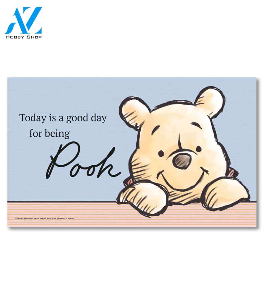 Good Day for Being Pooh Doormat - 18" x 30"