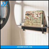 Gorgeous Bird Canvas Give Thanks Wall Art Decor