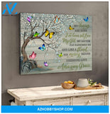 Gorgeous Butterfly Canvas Amazing Grace Wall Art Decor