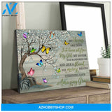 Gorgeous Butterfly Canvas Amazing Grace Wall Art Decor