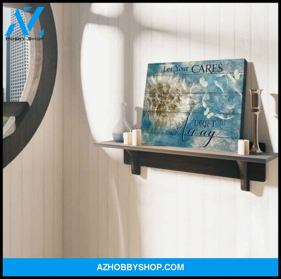 Ohcanvas Gorgeous Dandelion and Butterfly Canvas Drift Away Wall Art Decor