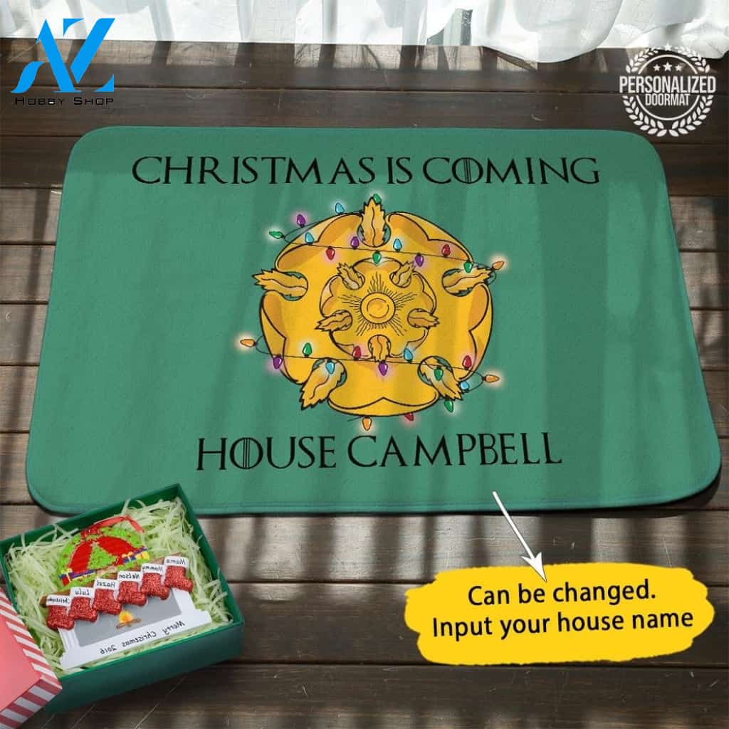 Got Christmas Personalized Doormat – Doormat