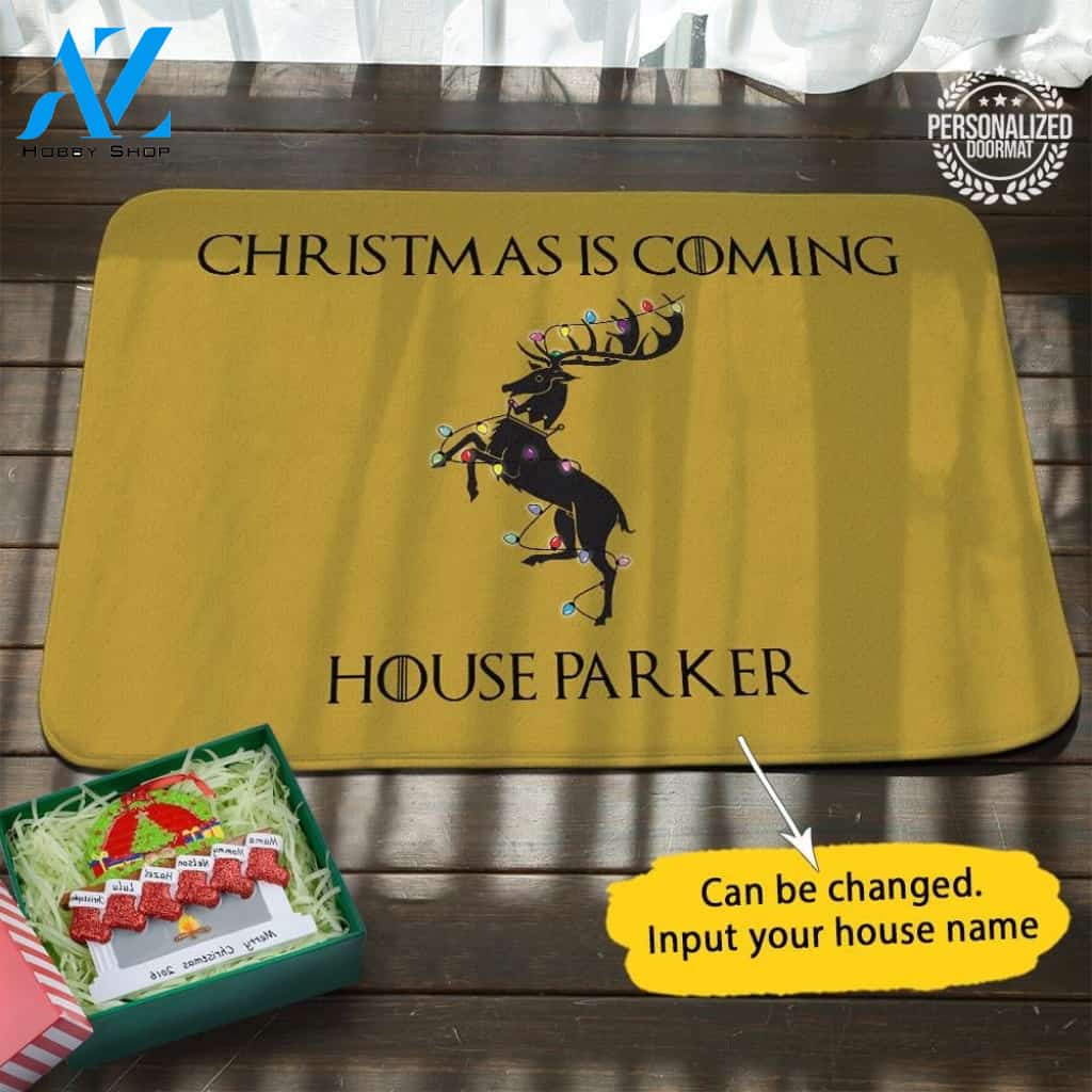 Got Christmas Personalized Doormat – Doormat