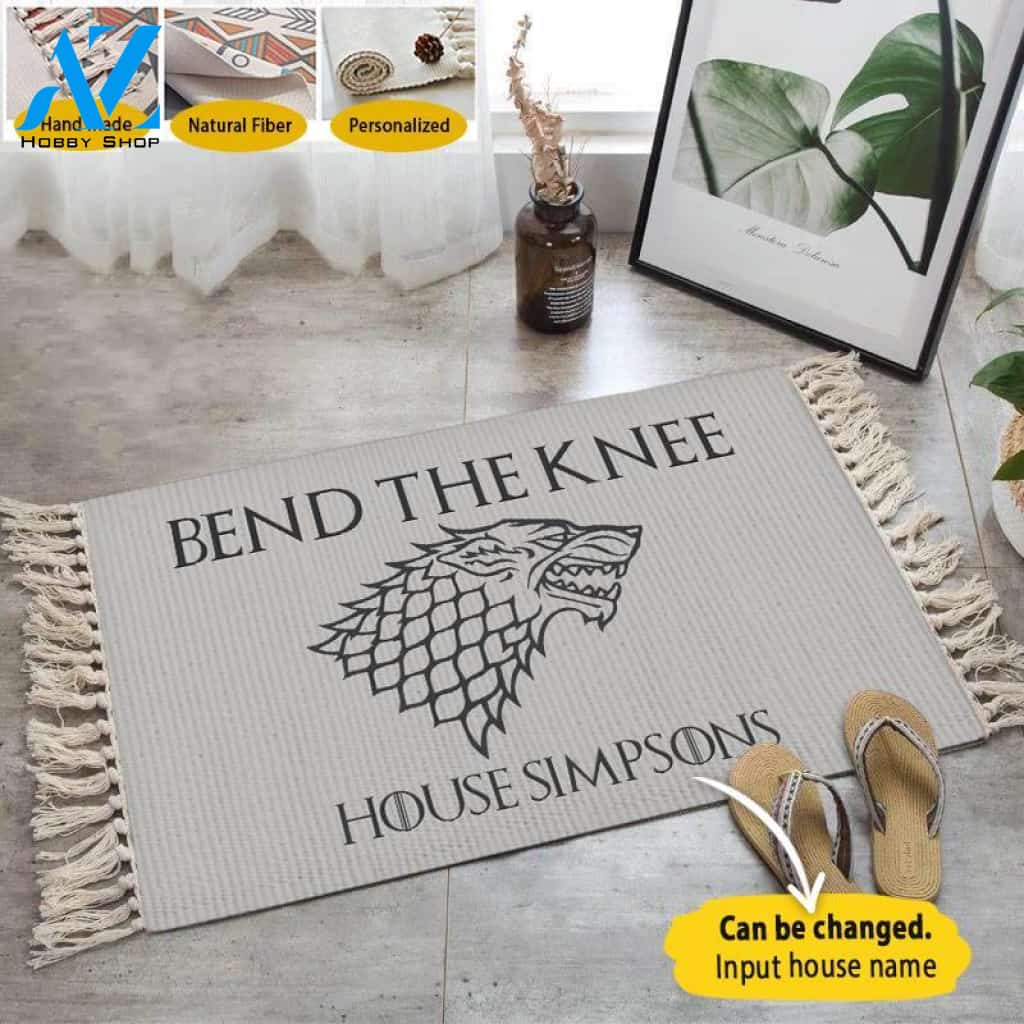 GOT Personalized House Name Carpet