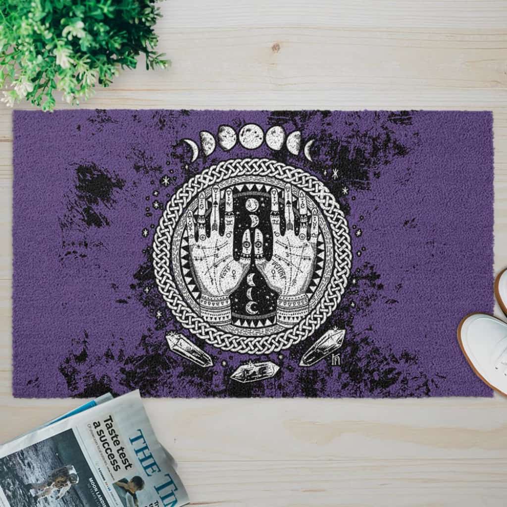 Gothic Mystery Hand Doormat