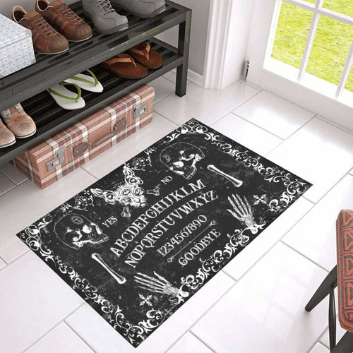 Gothic Ouija Board Halloween Doormat | Best Outdoor Halloween Decoration
