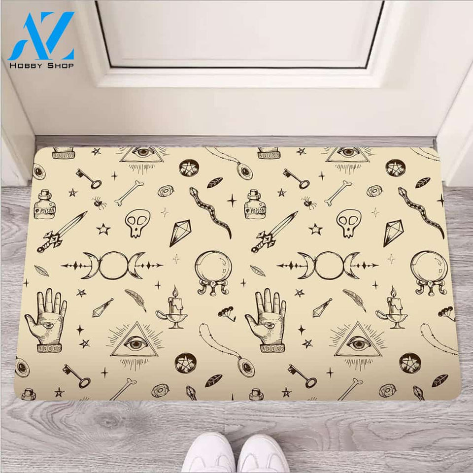 Gothic Witch Door Mat