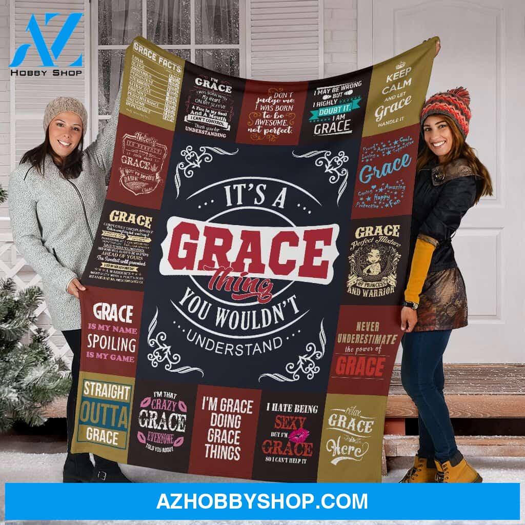 Grace Premium Fleece Blanket
