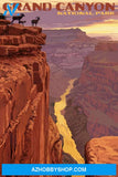 Grand Canyon National Park Arizona Bighorn Sheep On Point