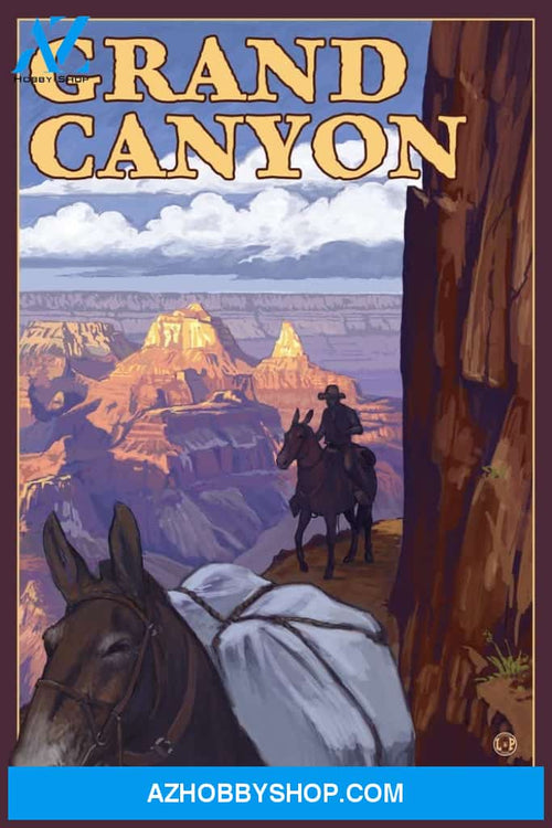 Grand Canyon National Park Arizona Mule Train