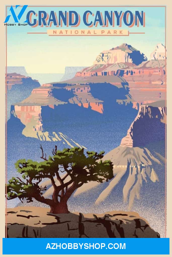 Grand Canyon National Park Lithograph