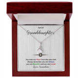 Granddaughter - Beautiful and Loved - Alluring Beauty Necklace
