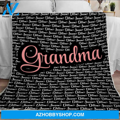 Grandma Blanket - Grandparent Blanket