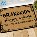 Grandma Doormat Grandkids Always Welcome Parents By Appointment | WELCOME MAT | HOUSE WARMING GIFT