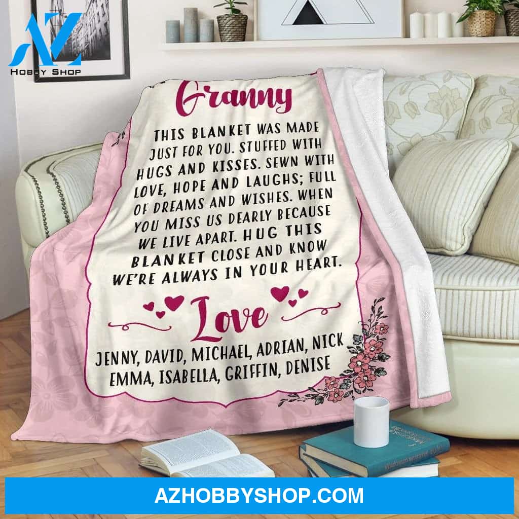 Grandma/Mom/Grandpa/Papa Blanket