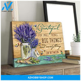 Grateful Hummingbird Wall Art Canvas