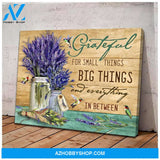 Grateful Hummingbird Wall Art Canvas