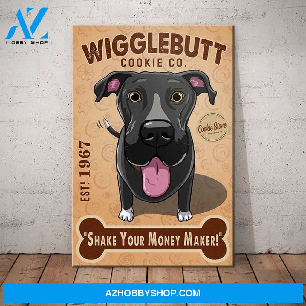 Great Dane Cookie Company Canvas Wall Art, Wall Decor Visual Art