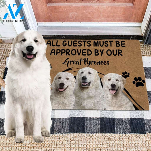 Great Pyrenees Approved Doormat Home Decor – Doormat