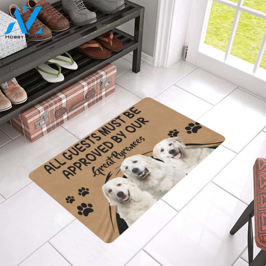 Great Pyrenees Approved Doormat Home Decor – Doormat