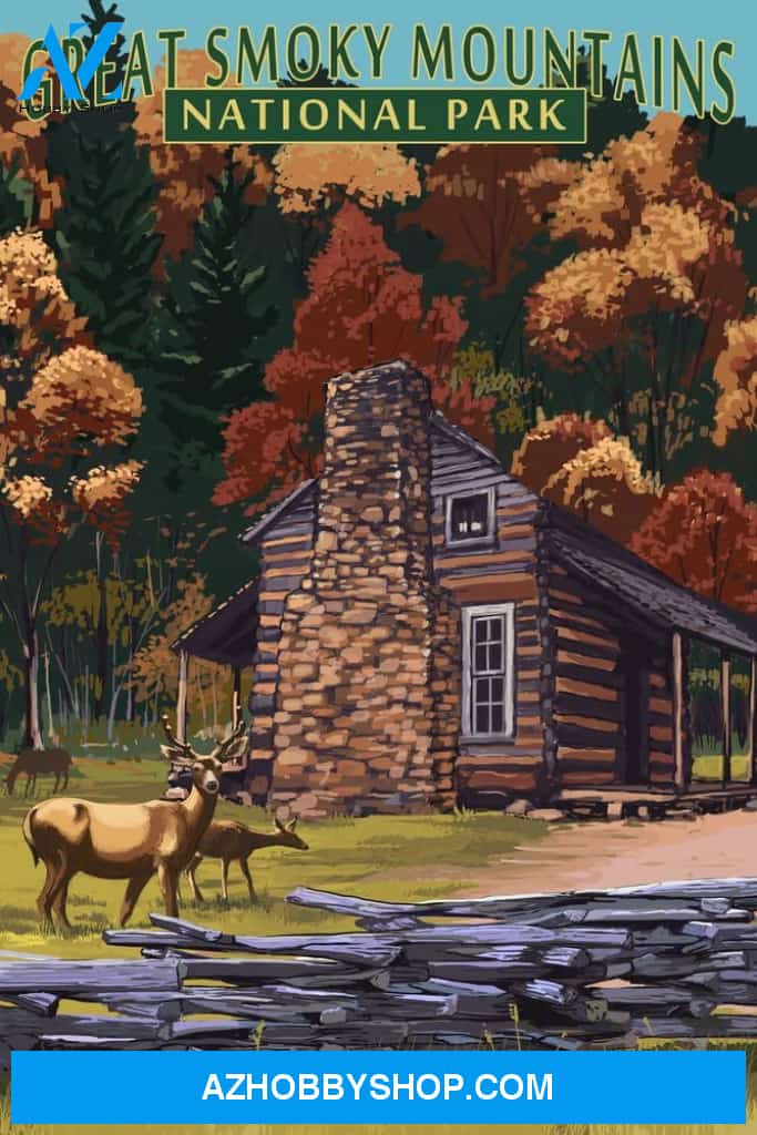 Great Smoky Mountains National Park Tennesseee Cades Cove And John Oliver Cabin Press