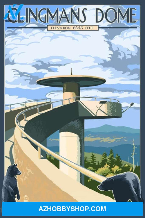 Great Smoky Mountains National Park Tennesseee Clingmans Dome