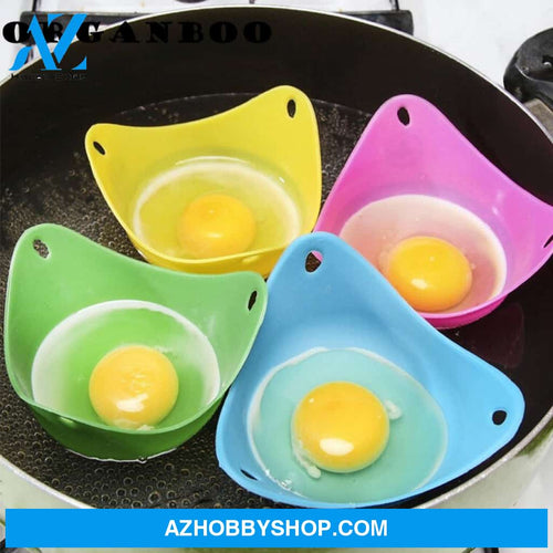 Green Silicone Egg Cooker 4 Color