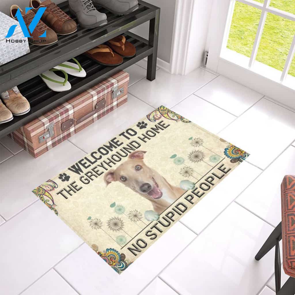 Greyhound Welcome Home Doormat | Welcome Mat | House Warming Gift