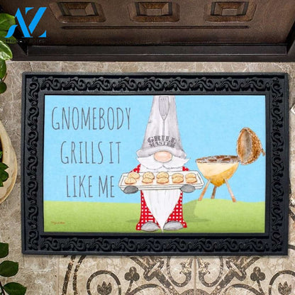 Grilling Gnome Doormat - 18" x 30"