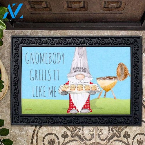 Grilling Gnome Doormat - 18" x 30"