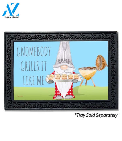 Grilling Gnome Doormat - 18" x 30"