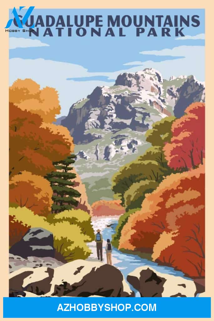 Guadalupe Mountains National Park Wpa Style