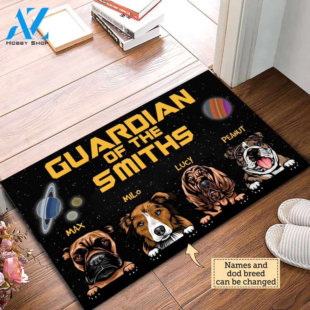 Guardian Of The Family Personalized Doormat | Welcome Mat | House Warming Gift