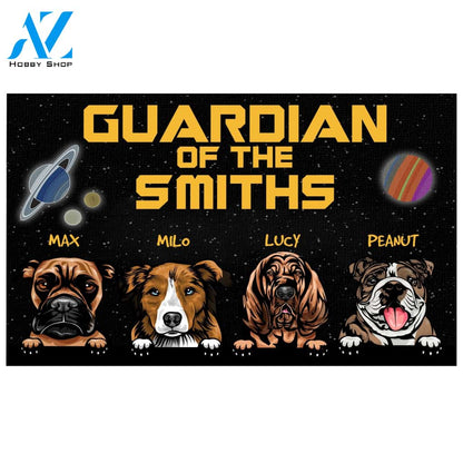 Guardian Of The Family Personalized Doormat | Welcome Mat | House Warming Gift